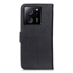 KHAZNEH-cover til Xiaomi 13T / 13T Pro / Redmi K60 Ultra, stødabsorberende mobilcover i PU-læder med stativ og tegnebog