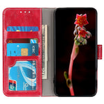 Xiaomi 13T / 13T Pro / Redmi K60 Ultra-skal Plånboksfodral med stativ, Crazy Horse-texturerat läderfodral