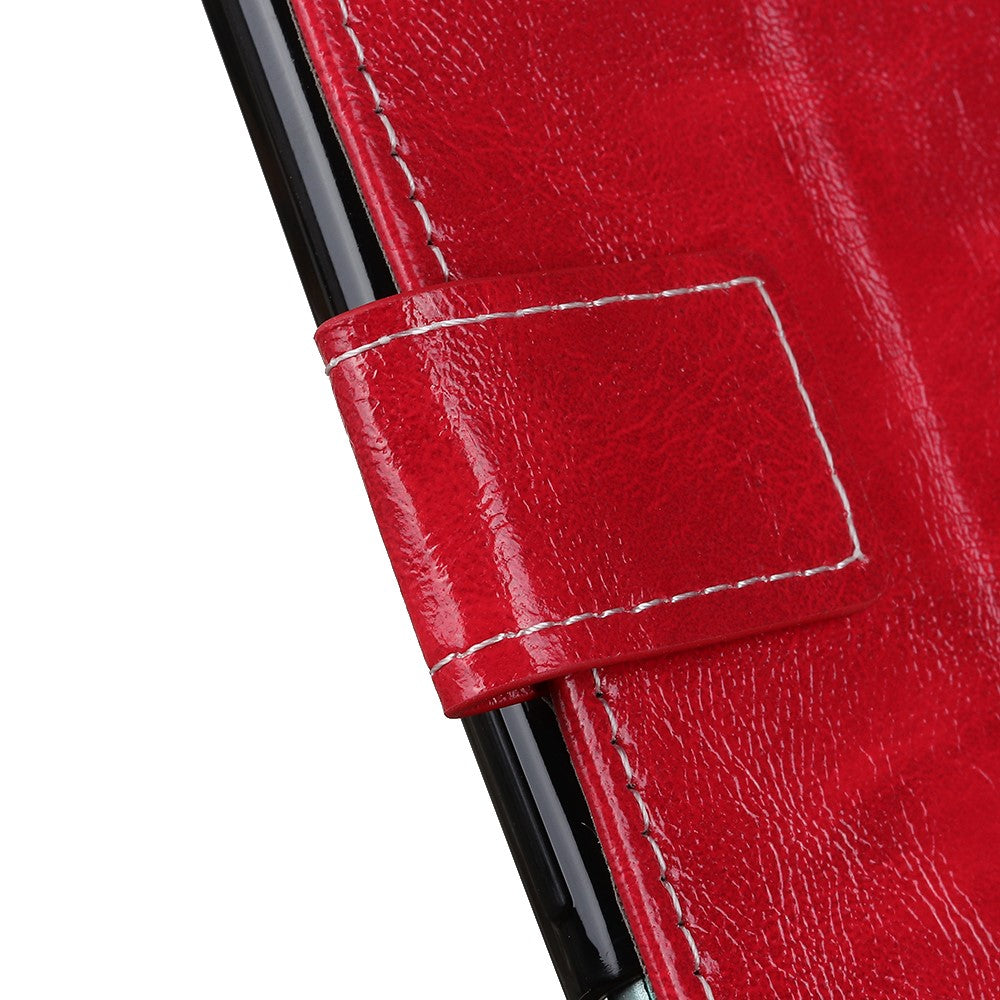 Xiaomi 13T / 13T Pro / Redmi K60 Ultra-skal Plånboksfodral med stativ, Crazy Horse-texturerat läderfodral