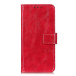 Xiaomi 13T / 13T Pro / Redmi K60 Ultra-skal Plånboksfodral med stativ, Crazy Horse-texturerat läderfodral