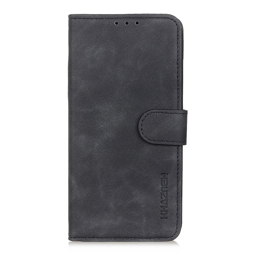 KHAZNEH For Samsung Galaxy A05s 4G Case Retro Texture PU Leather Wallet Mobile Phone Cover