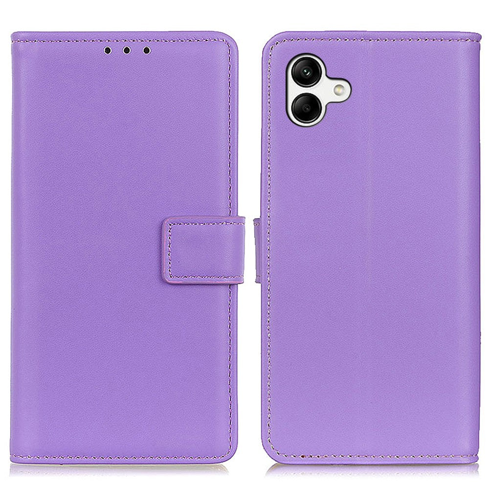 Til Samsung Galaxy A05 4G Etui Slank-pasform Læder Pung Telefoncover med Standfunktion