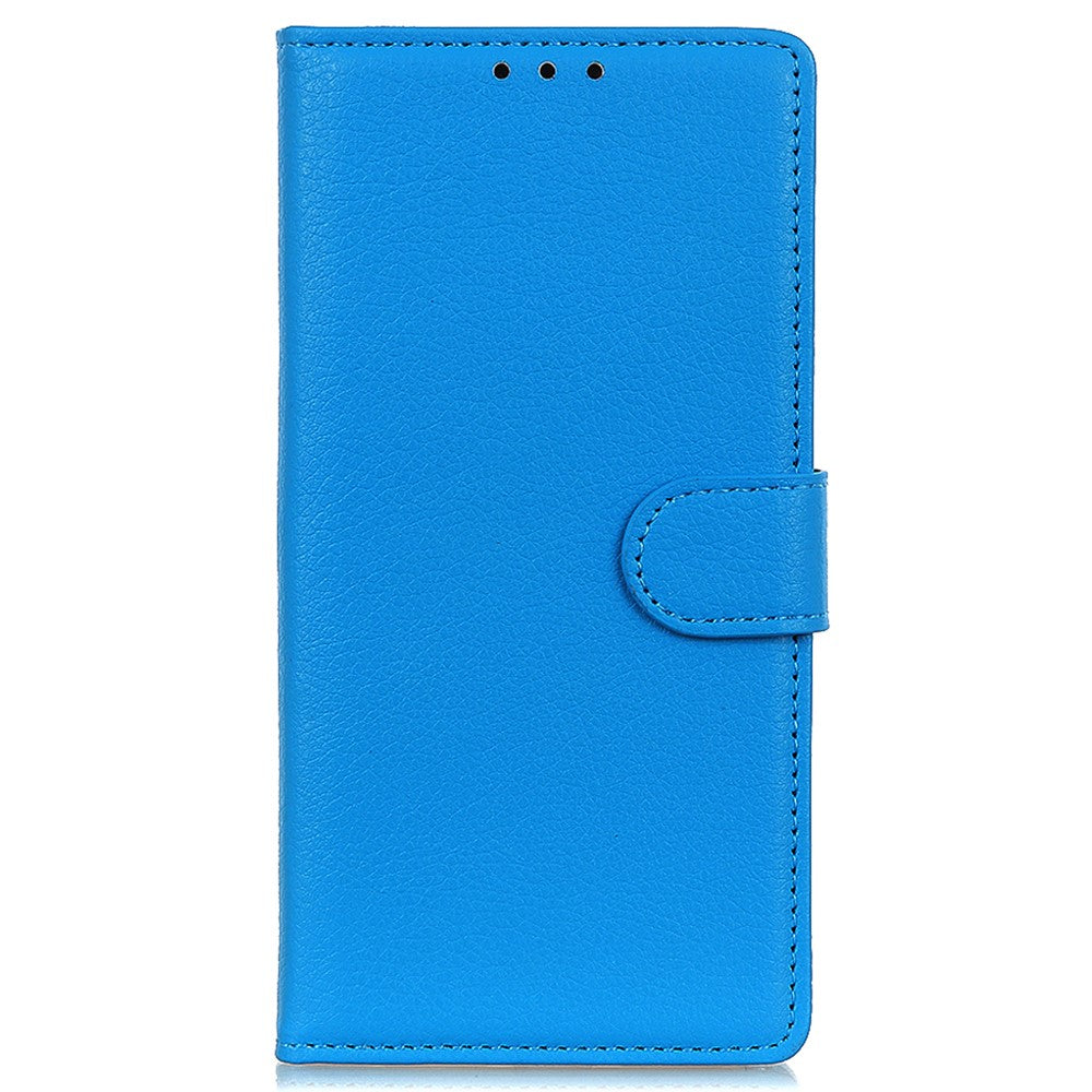 Til Samsung Galaxy A05 4G Etui Pung Stand Litchi Tekstur PU Læder Telefoncover