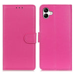 Til Samsung Galaxy A05 4G Etui Pung Stand Litchi Tekstur PU Læder Telefoncover