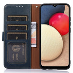 KHAZNEH Til Samsung Galaxy A05 4G Cover RFID Blokerende Pung PU Læder Telefonstativ Cover