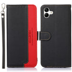 KHAZNEH Til Samsung Galaxy A05 4G Cover RFID Blokerende Pung PU Læder Telefonstativ Cover
