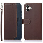 KHAZNEH Til Samsung Galaxy A05 4G Cover RFID Blokerende Pung PU Læder Telefonstativ Cover
