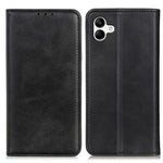 Til Samsung Galaxy A05 4G Cover, Splitlæder Cover Pung Stativ Kohuds-tekstur Telefoncover