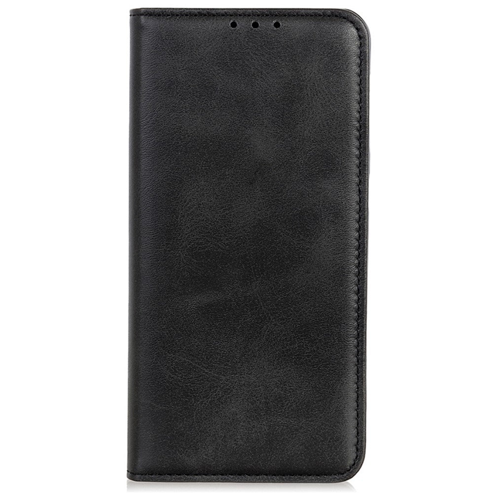 Til Samsung Galaxy A05 4G Cover, Splitlæder Cover Pung Stativ Kohuds-tekstur Telefoncover