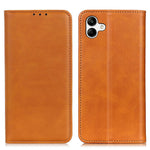 Til Samsung Galaxy A05 4G Cover, Splitlæder Cover Pung Stativ Kohuds-tekstur Telefoncover