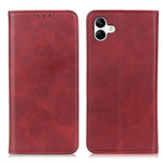 Til Samsung Galaxy A05 4G Cover, Splitlæder Cover Pung Stativ Kohuds-tekstur Telefoncover