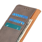 KHAZNEH For Samsung Galaxy A05 4G Case Cowhide Texture Leather Wallet Phone Cover