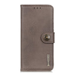 KHAZNEH For Samsung Galaxy A05 4G Case Cowhide Texture Leather Wallet Phone Cover