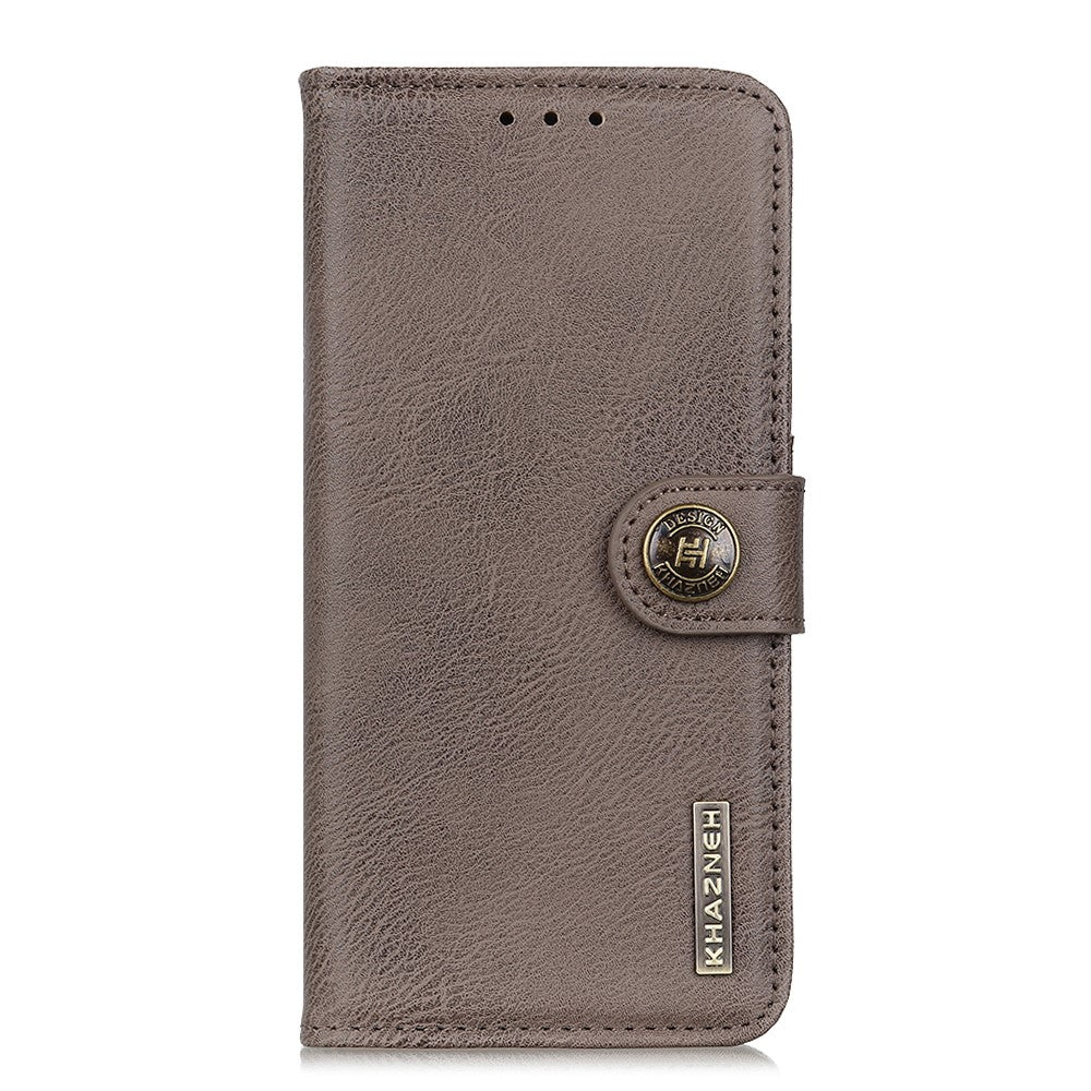 KHAZNEH For Samsung Galaxy A05 4G Case Cowhide Texture Leather Wallet Phone Cover