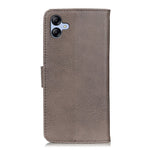 KHAZNEH For Samsung Galaxy A05 4G Case Cowhide Texture Leather Wallet Phone Cover