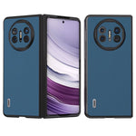 ABEEL For Huawei Mate X5 Case Genuine Cow Leather+PC Silky Phone Cover