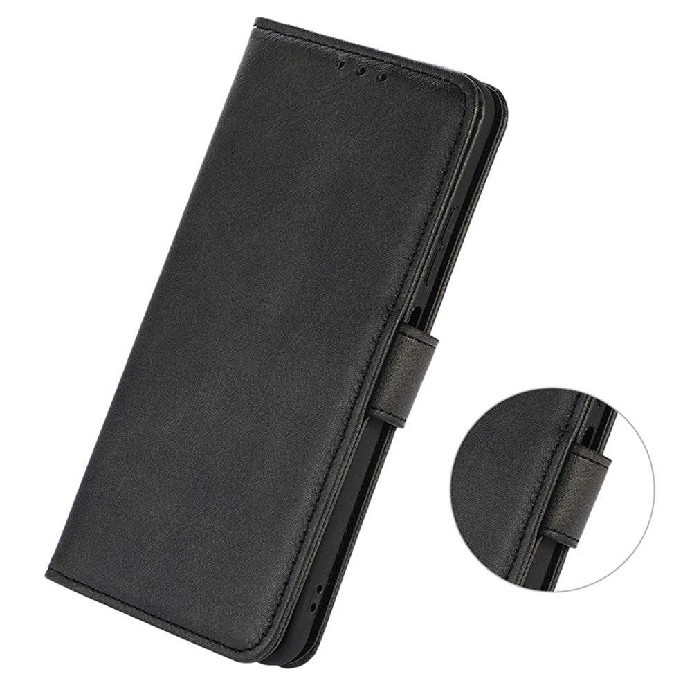 For Samsung Galaxy A05 4G Case Cowhide Texture Anti-Scratch Leather Phone Stand Cover Wallet