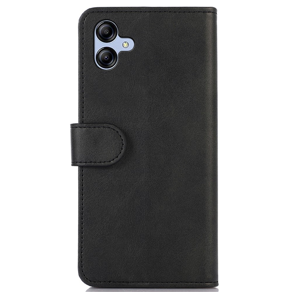 For Samsung Galaxy A05 4G Case Cowhide Texture Anti-Scratch Leather Phone Stand Cover Wallet