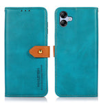 KHAZNEH For Samsung Galaxy A05 4G Case Cowhide Texture PU Leather Stand Wallet Phone Cover