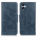 For Samsung Galaxy A05 4G Case PU Leather Shell Crazy Horse Texture Phone Cover
