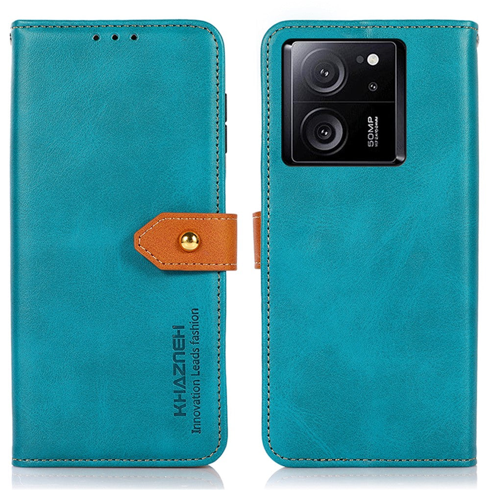 KHAZNEH For Xiaomi Redmi K60 Ultra / 13T / 13T Pro Case PU Leather Phone Cover Stand Wallet