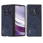 ABEEL For Huawei Mate X5 Case Cowhide Texture Leather + PC Phone Cover