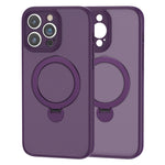 For iPhone 15 Pro Phone Case TPU+Acrylic Kickstand Drop Protection Cover