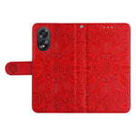 For Oppo A38 4G Case Wallet Slim-Fit PU Leather Magnetic Phone Cover