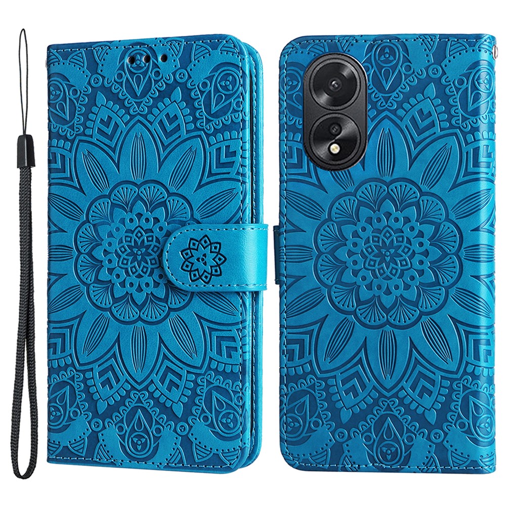 For Oppo A38 4G Case Wallet Slim-Fit PU Leather Magnetic Phone Cover