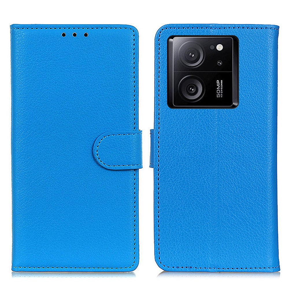 For Xiaomi 13T / 13T Pro / Redmi K60 Ultra Case Litchi Texture PU Leather Wallet Stand Phone Cover