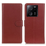 For Xiaomi 13T / 13T Pro / Redmi K60 Ultra Case Litchi Texture PU Leather Wallet Stand Phone Cover