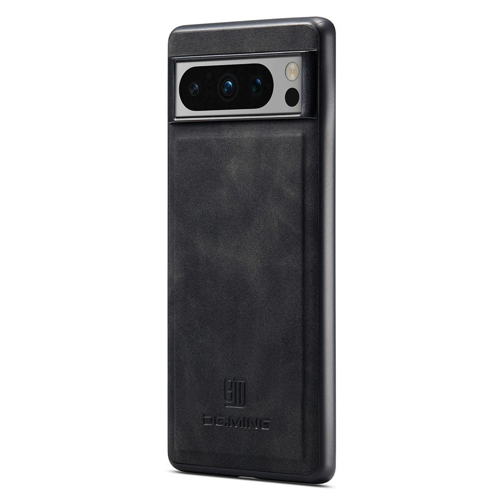 DG.MING til Google Pixel 8 Pro Cover PU Læder+PC+TPU Mobiltelefon Bagcover