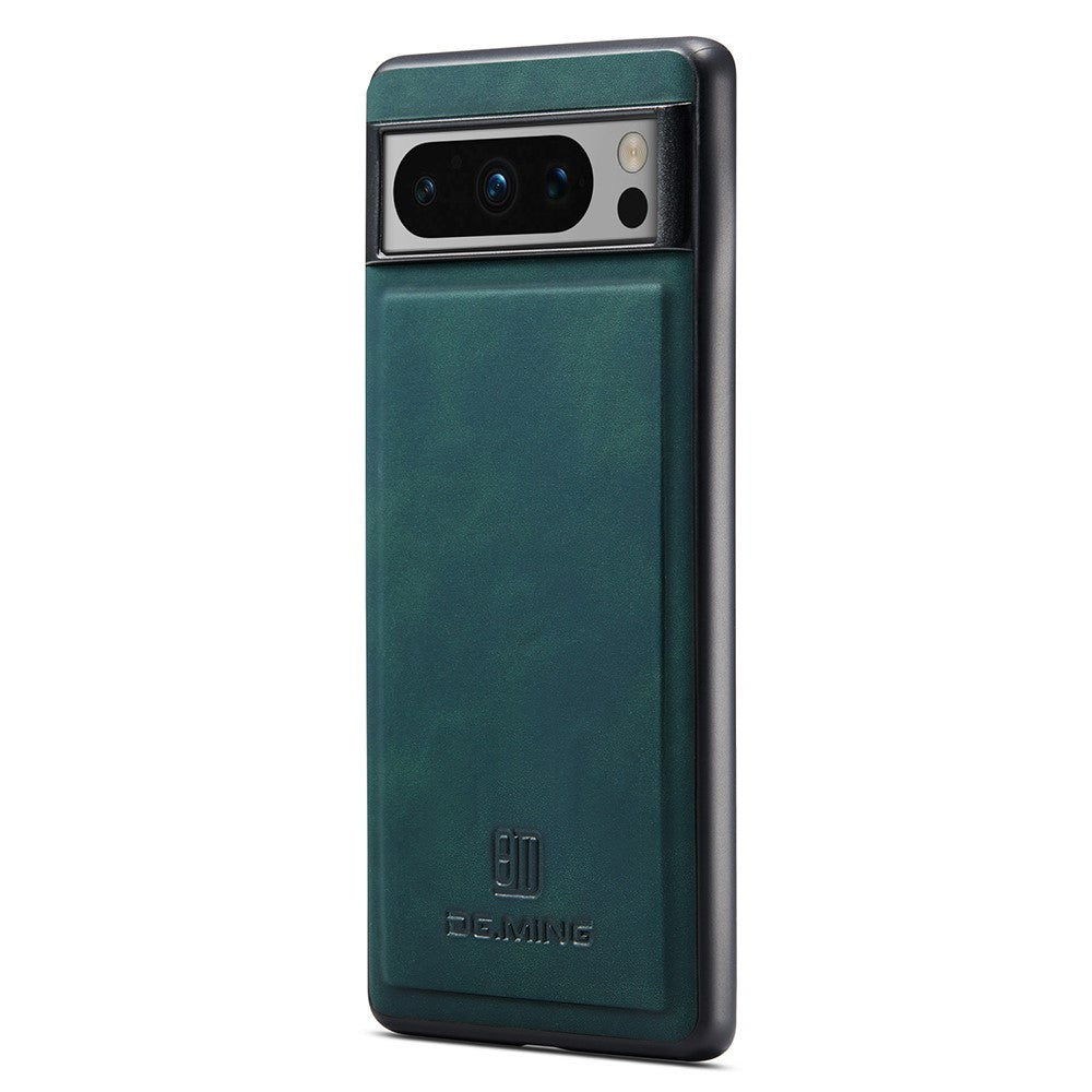 DG.MING til Google Pixel 8 Pro Cover PU Læder+PC+TPU Mobiltelefon Bagcover