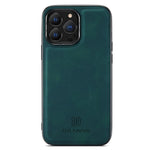 DG.MING Til iPhone 12 / 12 Pro Etui Faldsikker PU Læder+PC+TPU Bagcover