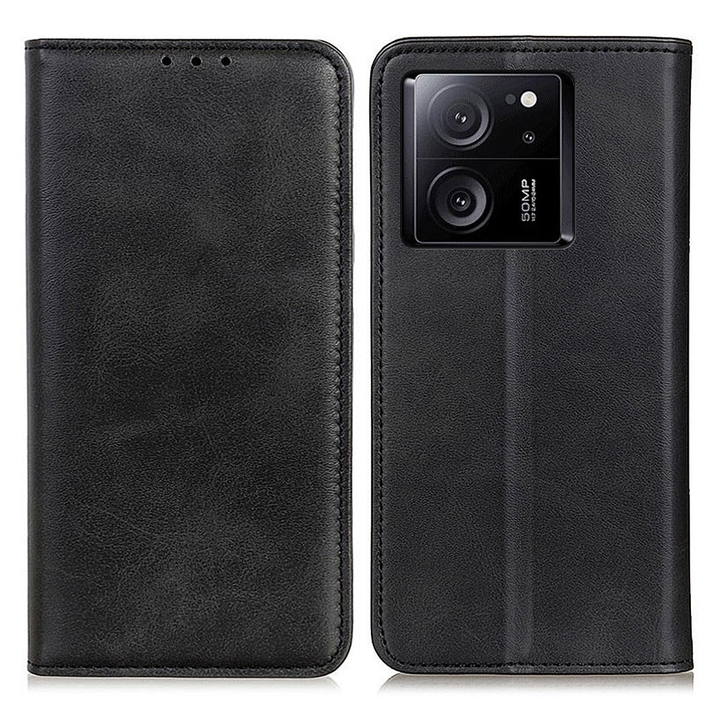 Xiaomi 13T / 13T Pro / Redmi K60 Ultra-skal med delat läder, plånboksfodral, mobilskal