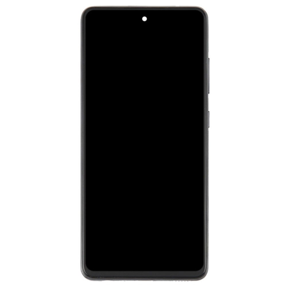 Til Samsung Galaxy A52 4G A525 / A52 5G A526 / A52s 5G A528 Grade C OLED-skærm og digitizer-enhed + ramme (uden logo)