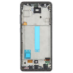 Til Samsung Galaxy A52 4G A525 / A52 5G A526 / A52s 5G A528 Grade C OLED-skærm og digitizer-enhed + ramme (uden logo)