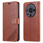 AZNS For Huawei Mate 60 Pro Case PU Leather Full Protection Wallet Phone Cover