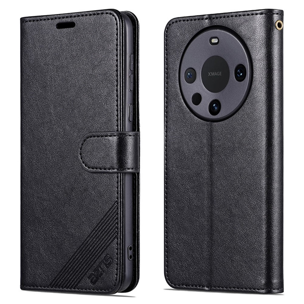 AZNS For Huawei Mate 60 Pro Case PU Leather Full Protection Wallet Phone Cover