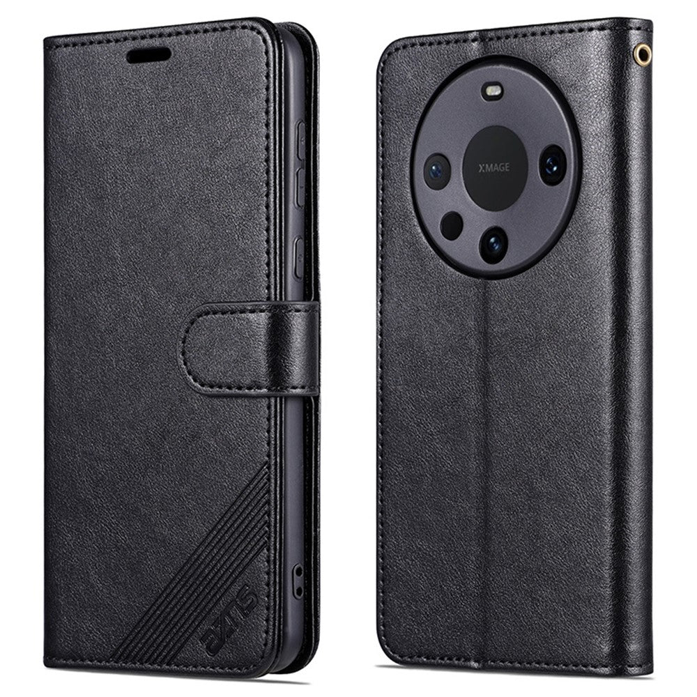 AZNS For Huawei Mate 60 Case PU Leather Phone Cover with Wallet Stand