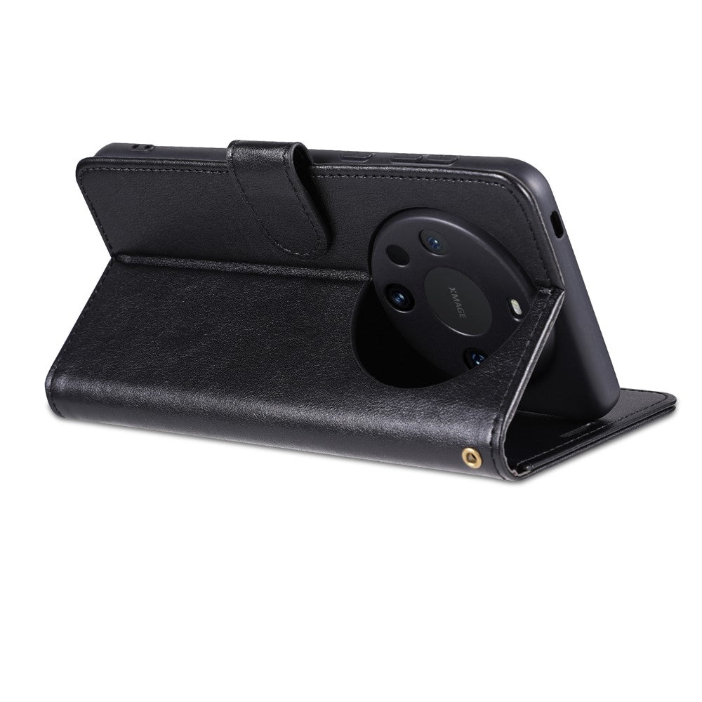 AZNS For Huawei Mate 60 Case PU Leather Phone Cover with Wallet Stand