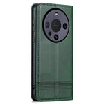 AZNS For Huawei Mate 60 Pro Case Magnetic Clousre Wallet Leather Cover
