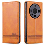 AZNS For Huawei Mate 60 Pro Case Magnetic Clousre Wallet Leather Cover