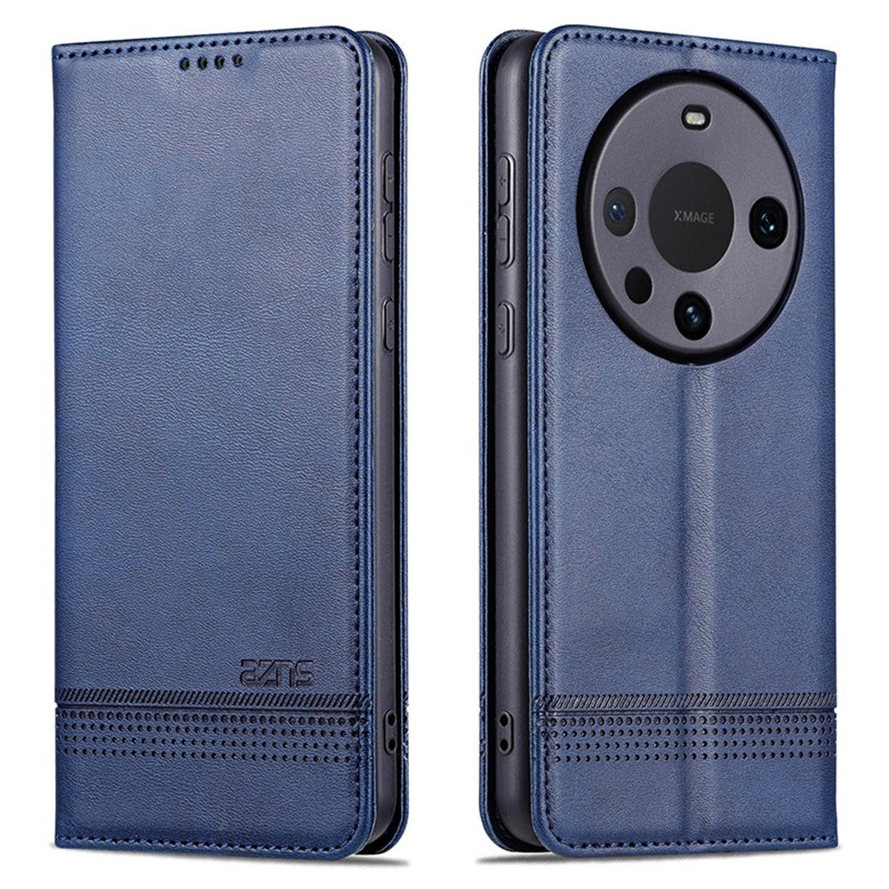 AZNS For Huawei Mate 60 Pro Case Magnetic Clousre Wallet Leather Cover