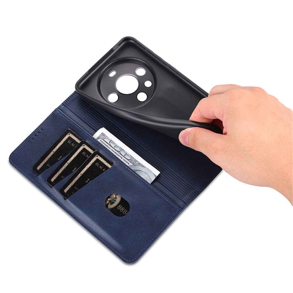 AZNS For Huawei Mate 60 Case Wallet Stand PU Leather Phone Cover