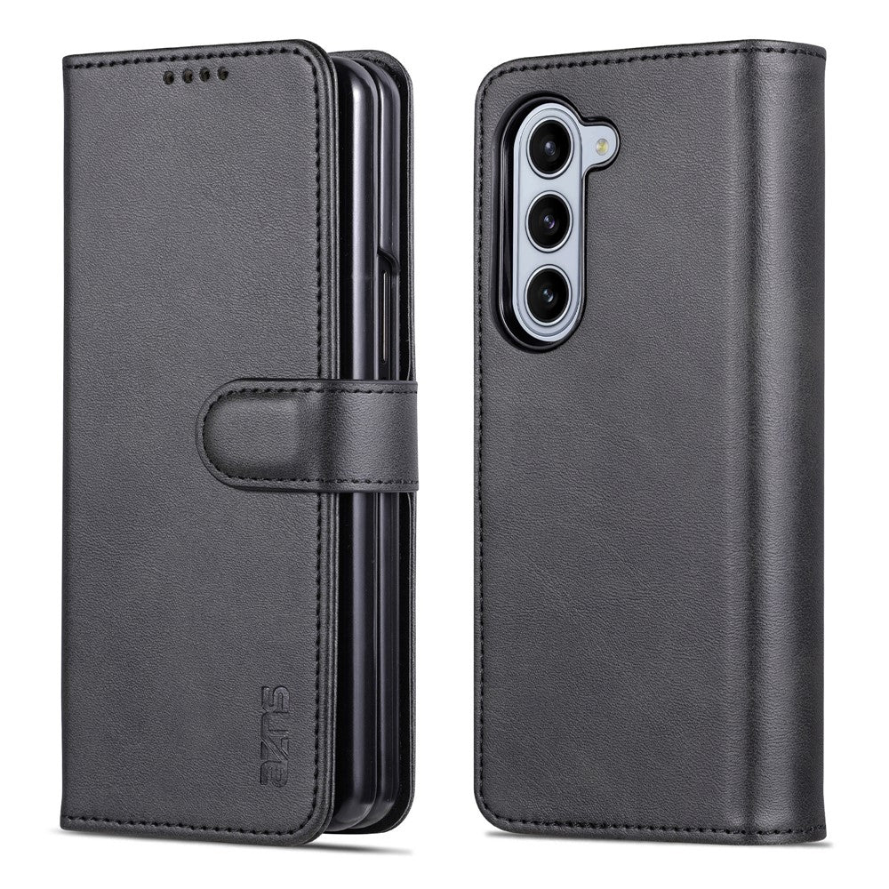 AZNS For Samsung Galaxy Z Fold5 5G Case Wallet PU Leather Phone Cover