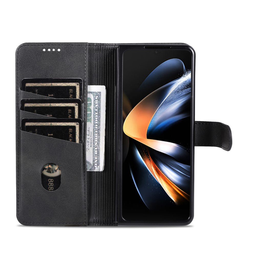 AZNS For Samsung Galaxy Z Fold5 5G Case Wallet PU Leather Phone Cover