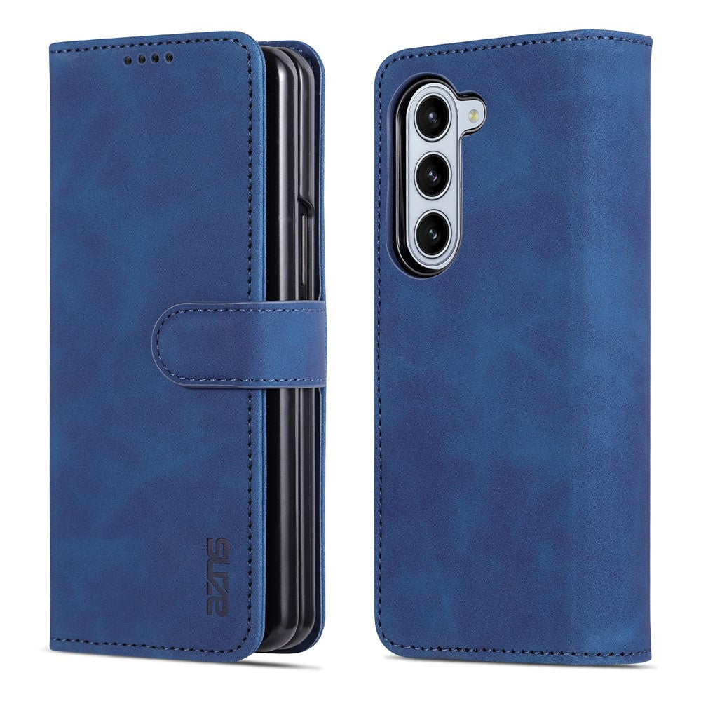 AZNS For Samsung Galaxy Z Fold5 5G Case Wallet PU Leather Phone Cover