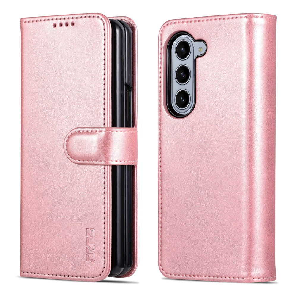AZNS For Samsung Galaxy Z Fold5 5G Case Wallet PU Leather Phone Cover