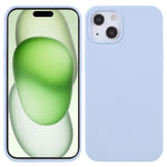 Silikonfodral till iPhone 15 Plus - Mobilmobilens baksida - Skydd